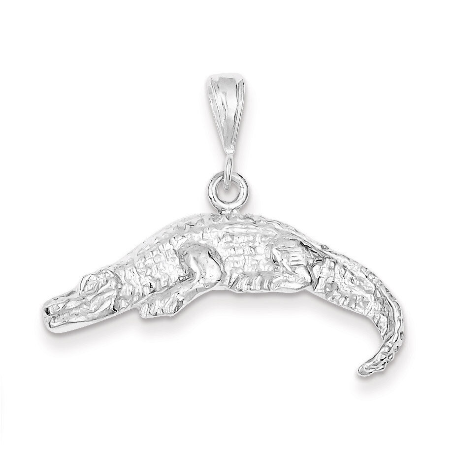 Alligator Charm Sterling Silver QC2531, MPN: QC2531, 883957906010