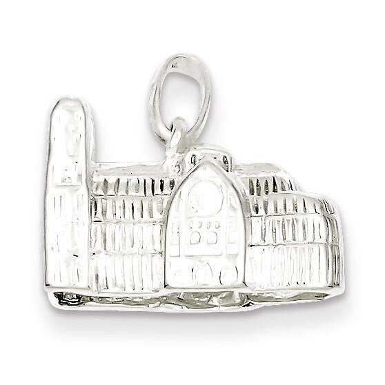 Westminster Abbey Charm Sterling Silver QC261, MPN: QC261, 883957906201