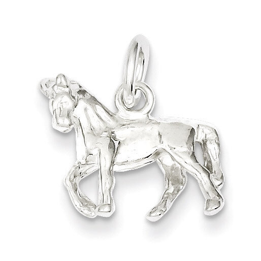 Horse Charm Sterling Silver QC2648
