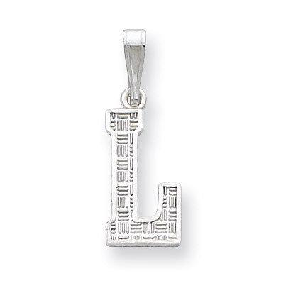 Initial L Charm Sterling Silver QC2762L, MPN: QC2762L, 883957906614
