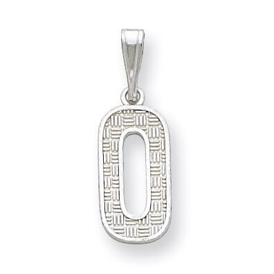 Initial O Charm Sterling Silver QC2762O, MPN: QC2762O, 883957906645