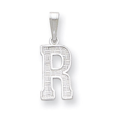 Initial R Charm Sterling Silver QC2762R, MPN: QC2762R, 883957906669