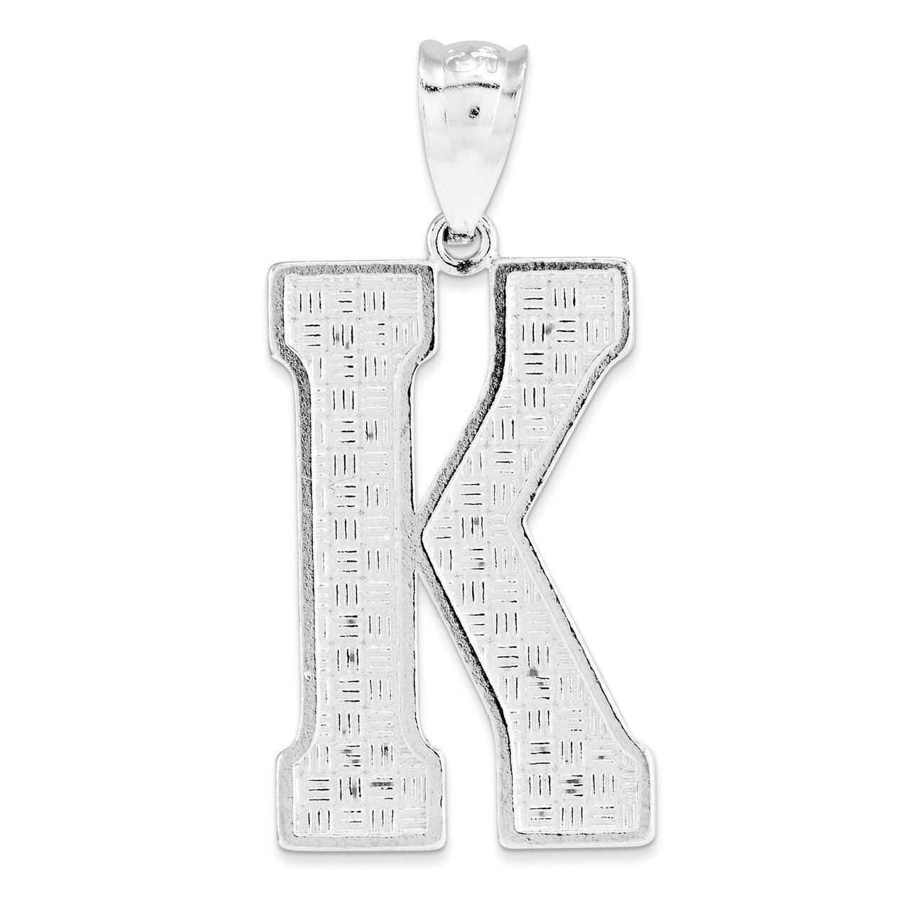 Initial K Charm Sterling Silver QC2766K, MPN: QC2766K, 883957906812