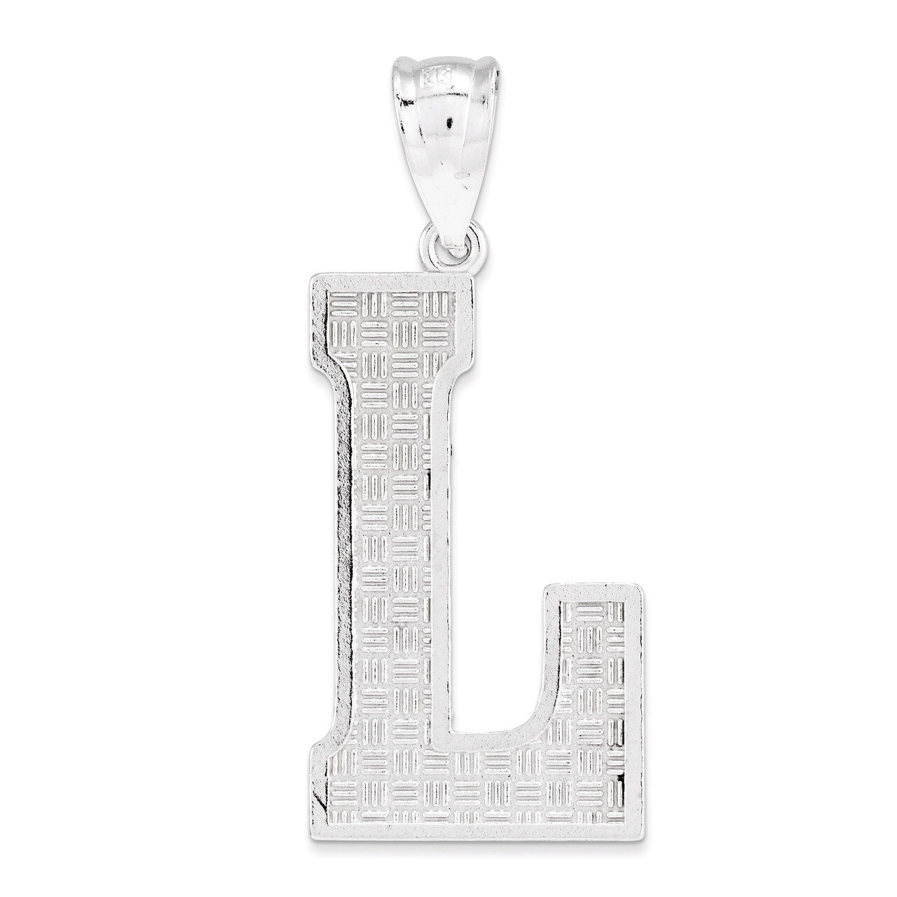 Initial L Charm Sterling Silver QC2766L, MPN: QC2766L, 883957906829