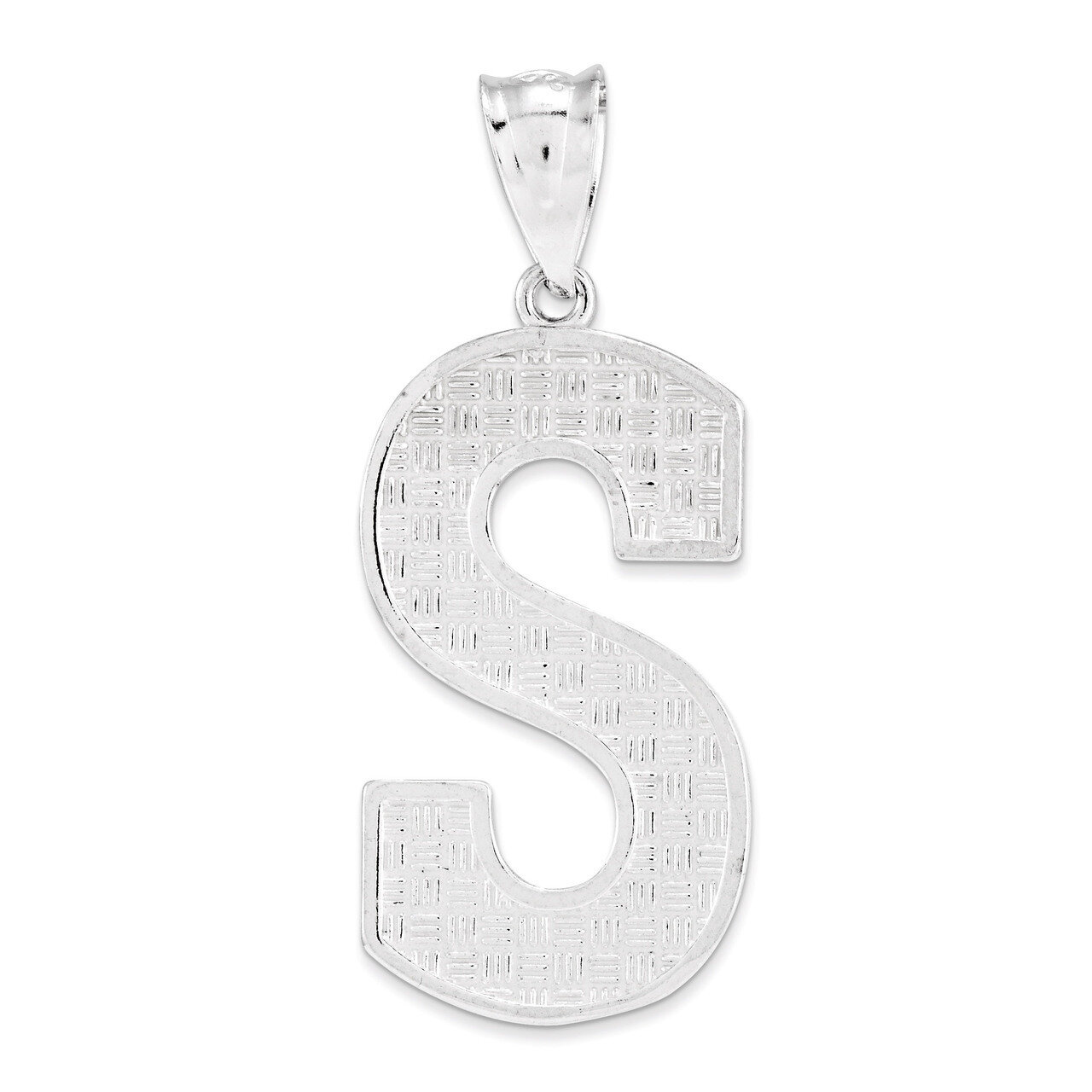 Initial S Charm Sterling Silver QC2766S, MPN: QC2766S, 883957906881