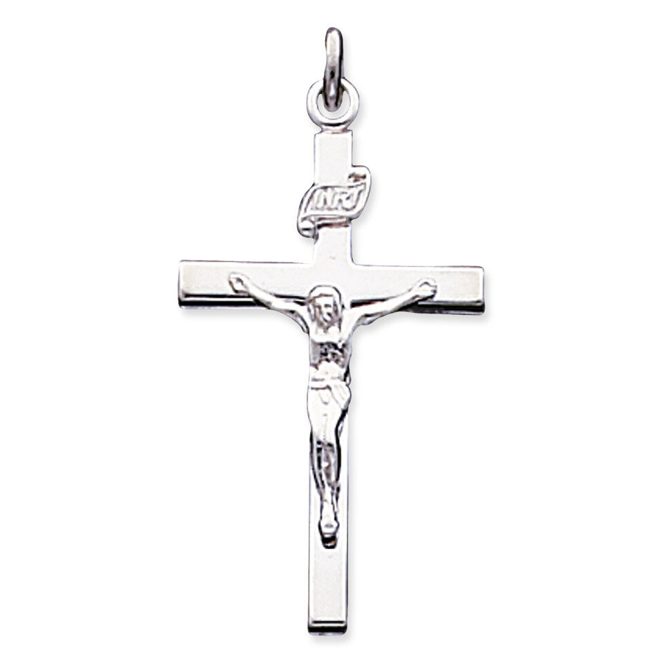 INRI Crucifix Pendant Sterling Silver QC2871