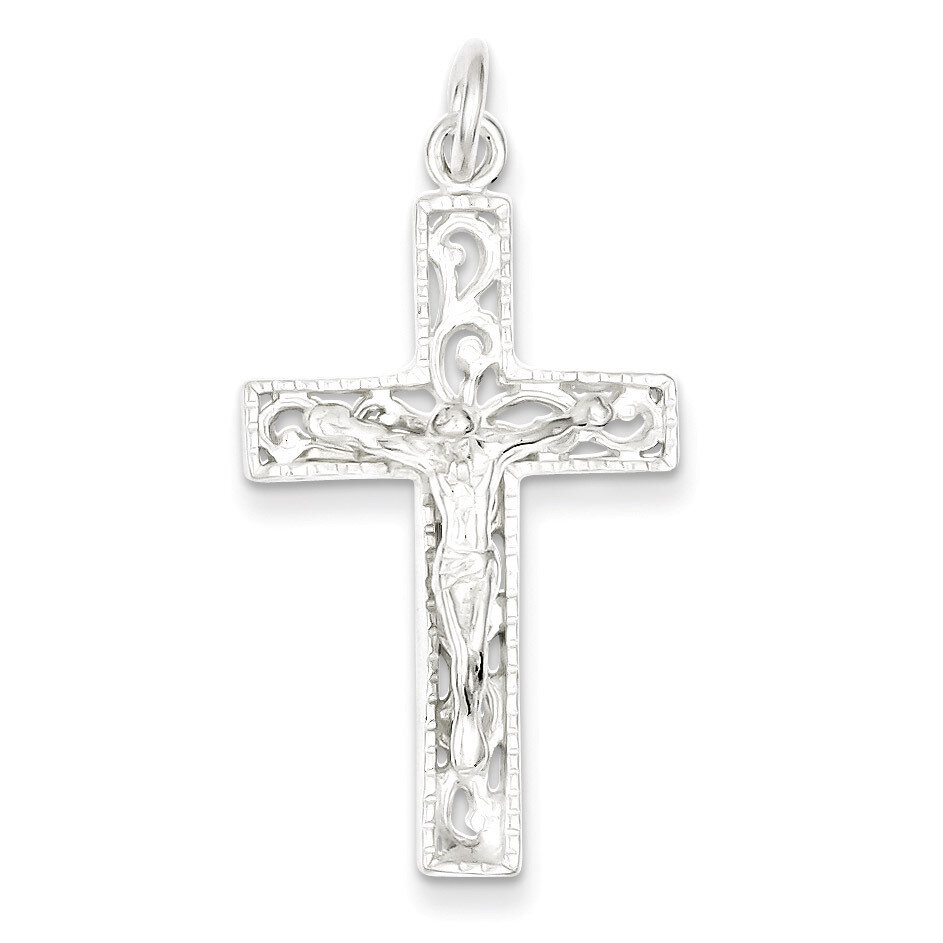 INRI Crucifix Pendant Sterling Silver QC2906