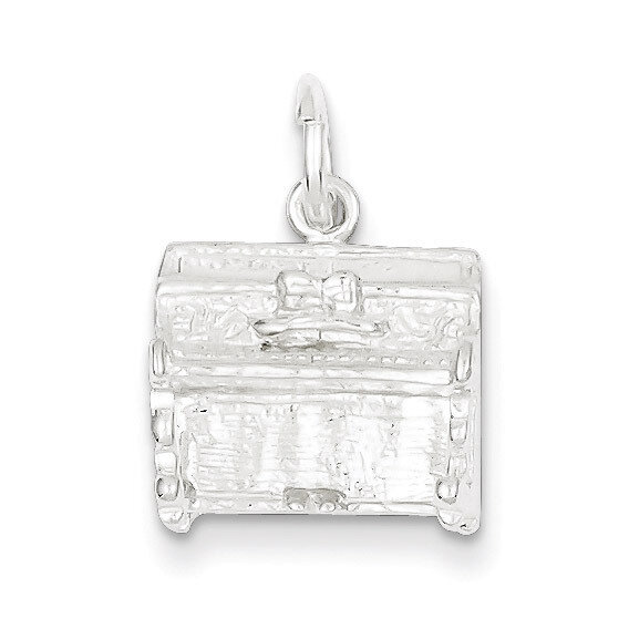 Piano Charm Sterling Silver QC3086, MPN: QC3086, 883957907611
