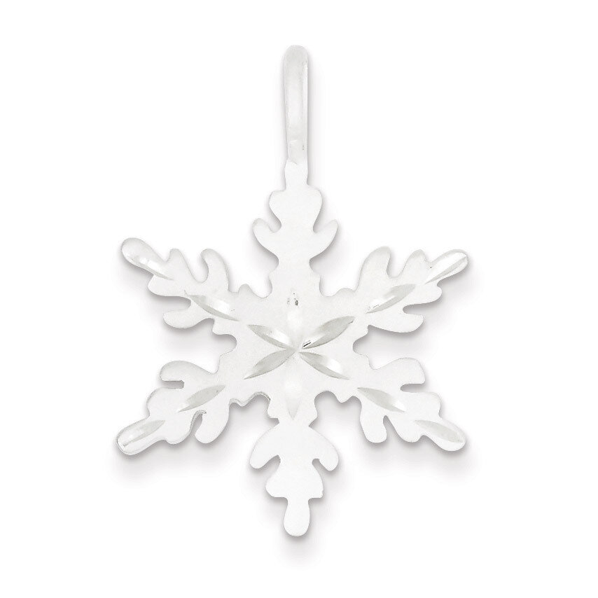 Snowflake Charm Sterling Silver QC3109, MPN: QC3109, 883957578767