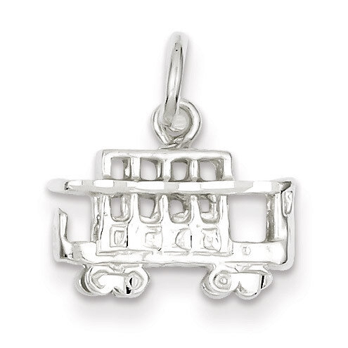 Streetcar Charm Sterling Silver QC3125, MPN: QC3125, 883957907734