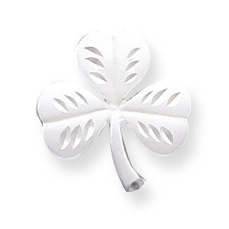 Shamrock Charm Sterling Silver QC3146, MPN: QC3146, 883957138695