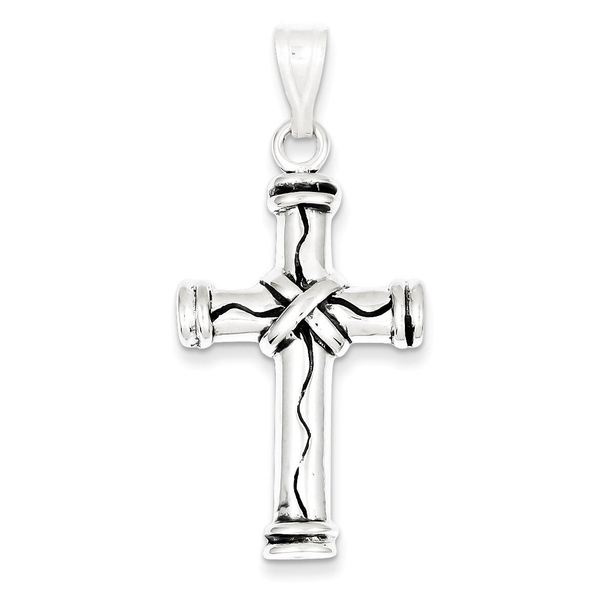 Antique Cross Pendant Sterling Silver QC3253, MPN: QC3253, 883957907932