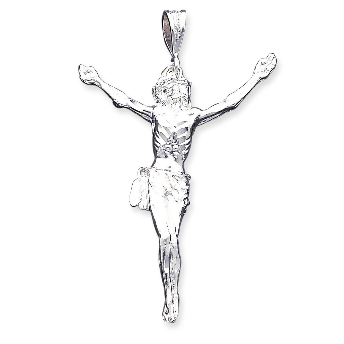 Corpus (Crucified Christ) Pendant Sterling Silver QC3432