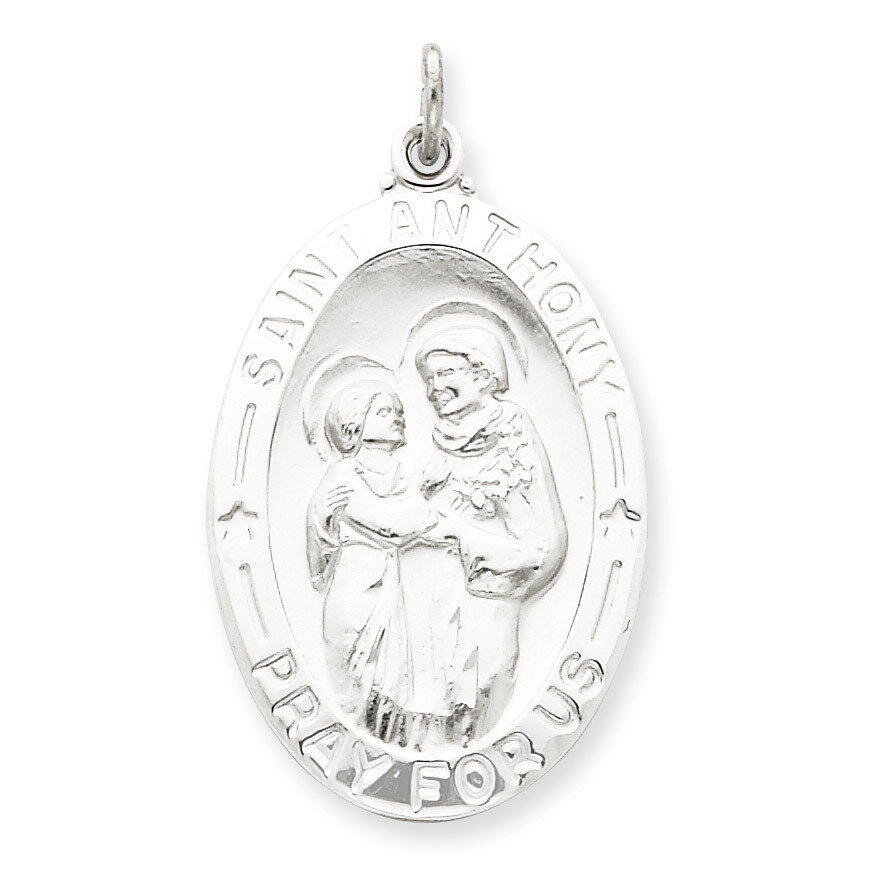 Saint Anthony Medal Sterling Silver QC3579
