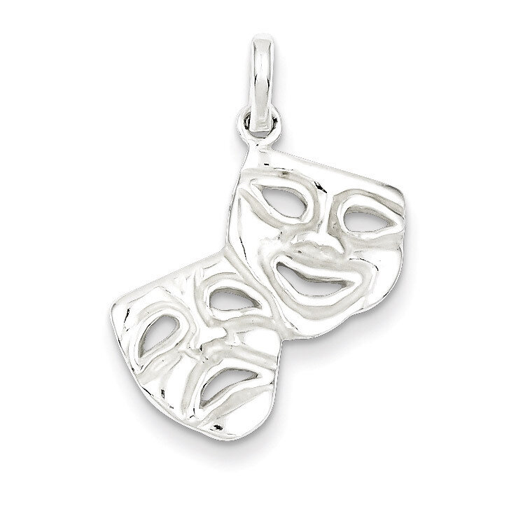 Comedy Tragedy Charm Sterling Silver QC3773, MPN: QC3773, 883957977119