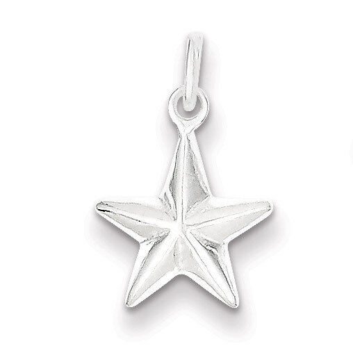 Star Charm Sterling Silver QC3891
