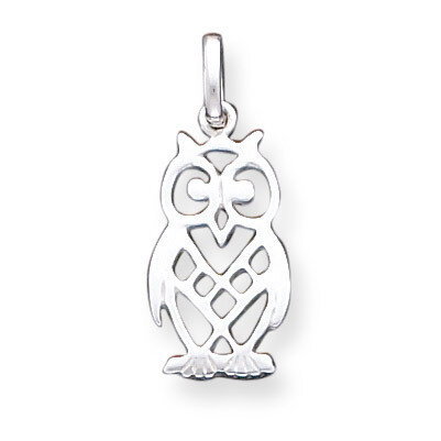 Owl Charm Sterling Silver QC4051, MPN: QC4051, 883957909271