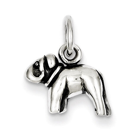 Dog Charm Sterling Silver QC4094, MPN: QC4094, 883957909523