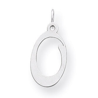 Stamped Initial O Charm Sterling Silver QC4163O, MPN: QC4163O, 883957134215