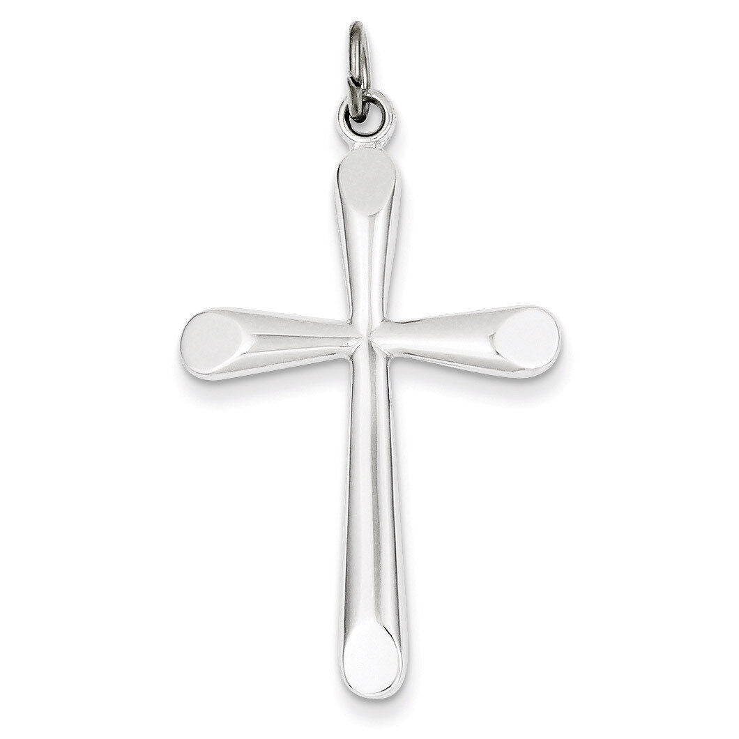 Cross Pendant Sterling Silver Polished QC4218, MPN: QC4218, 886774108889