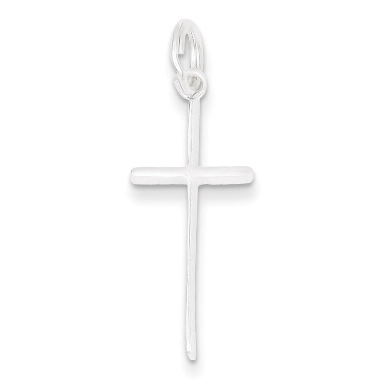 Latin Cross Charm Sterling Silver QC4275, MPN: QC4275, 723252331301