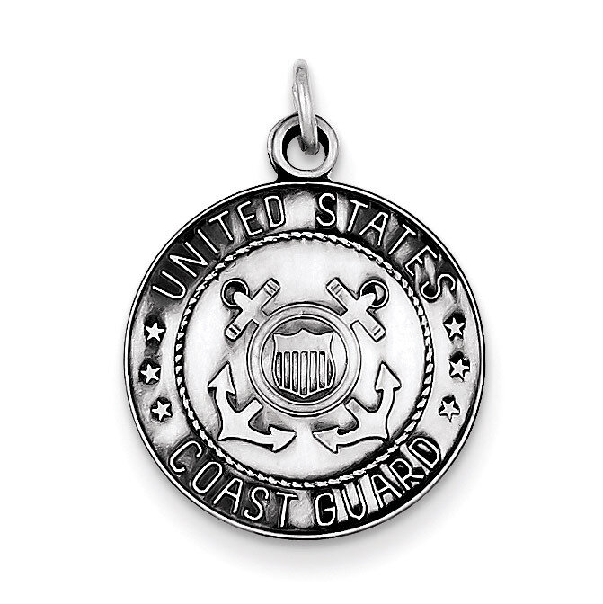 US Coast Guard Medal Sterling Silver QC4412