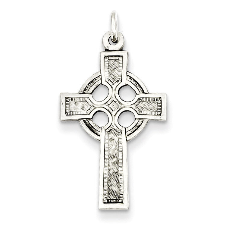 Celtic Cross Charm Sterling Silver QC451, MPN: QC451, 883957578774