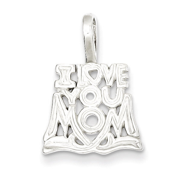 I Love You Mom Pendant Sterling Silver QC4581, MPN: QC4581, 883957975221