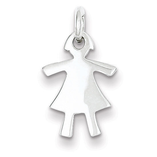 Girl Charm Sterling Silver QC4629, MPN: QC4629, 883957911311