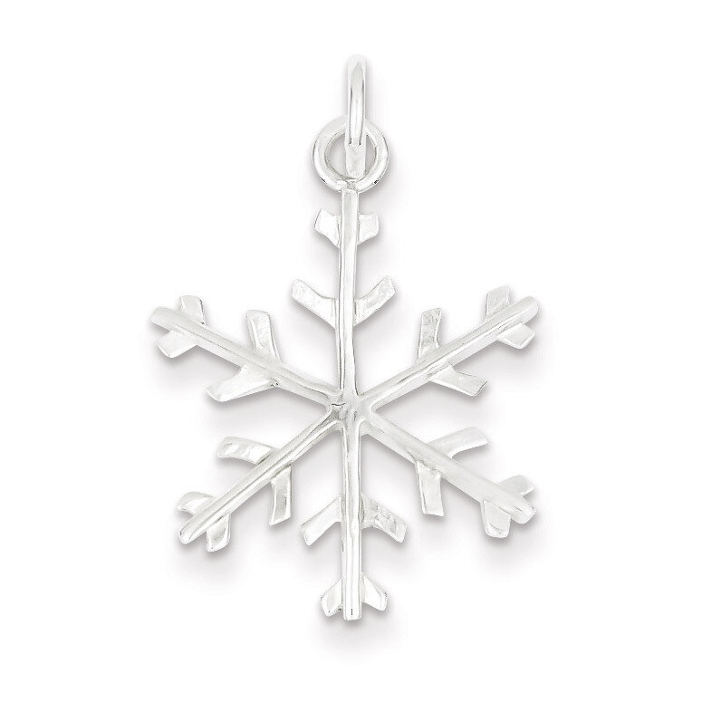 Snowflake Pendant Sterling Silver QC4752