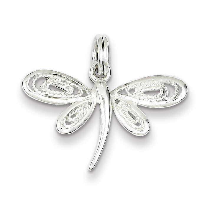 Dragonfly Charm Sterling Silver QC4986, MPN: QC4986, 723252425314