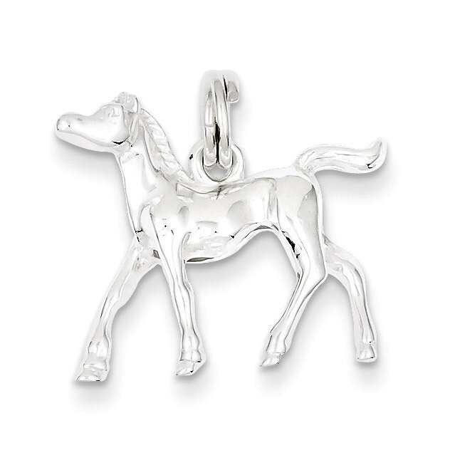 Horse Charm Sterling Silver QC5039