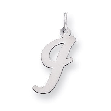 Script Initial I Charm Sterling Silver QC5084I, MPN: QC5084I, 883957031033