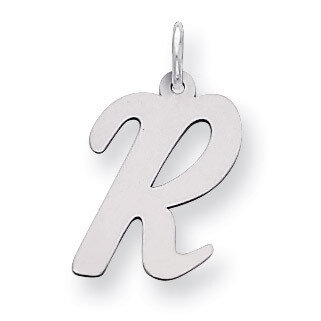 Script Initial R Charm Sterling Silver QC5084R, MPN: QC5084R, 883957031118