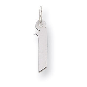 Artisan Block Initial I Charm Sterling Silver QC5087I, MPN: QC5087I, 191101529191