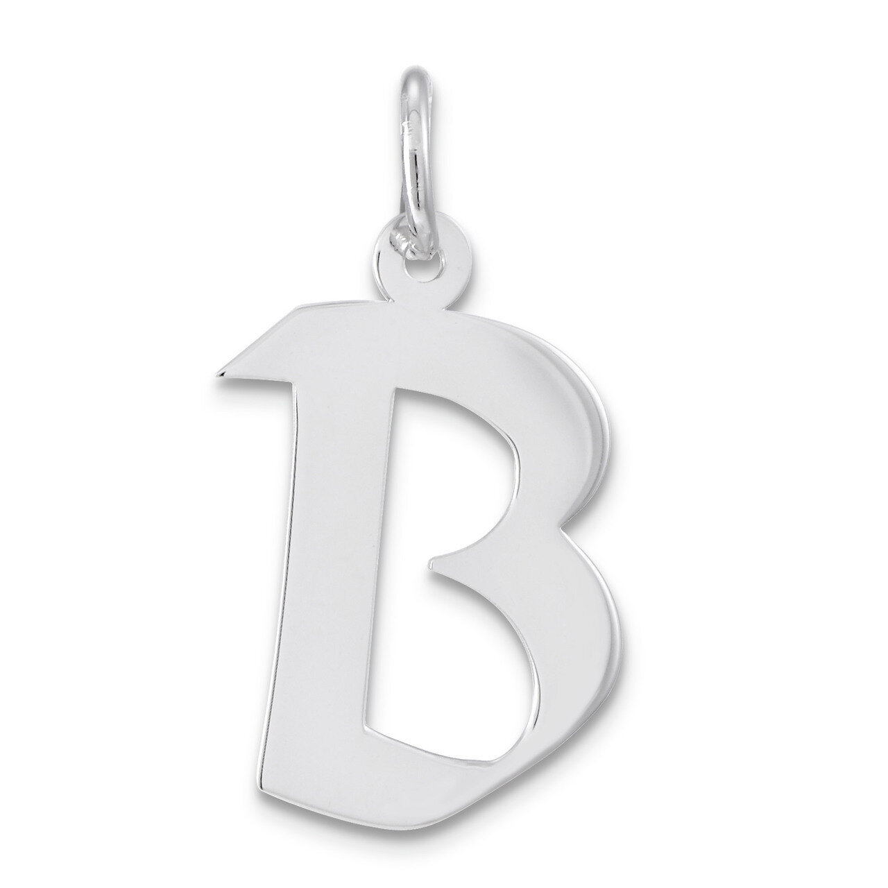 Artisan Block Initial B Charm Sterling Silver QC5089B, MPN: QC5089B, 886774961965