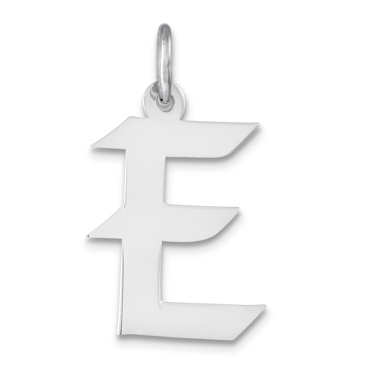 Artisan Block Initial E Charm Sterling Silver QC5089E, MPN: QC5089E, 886774961996