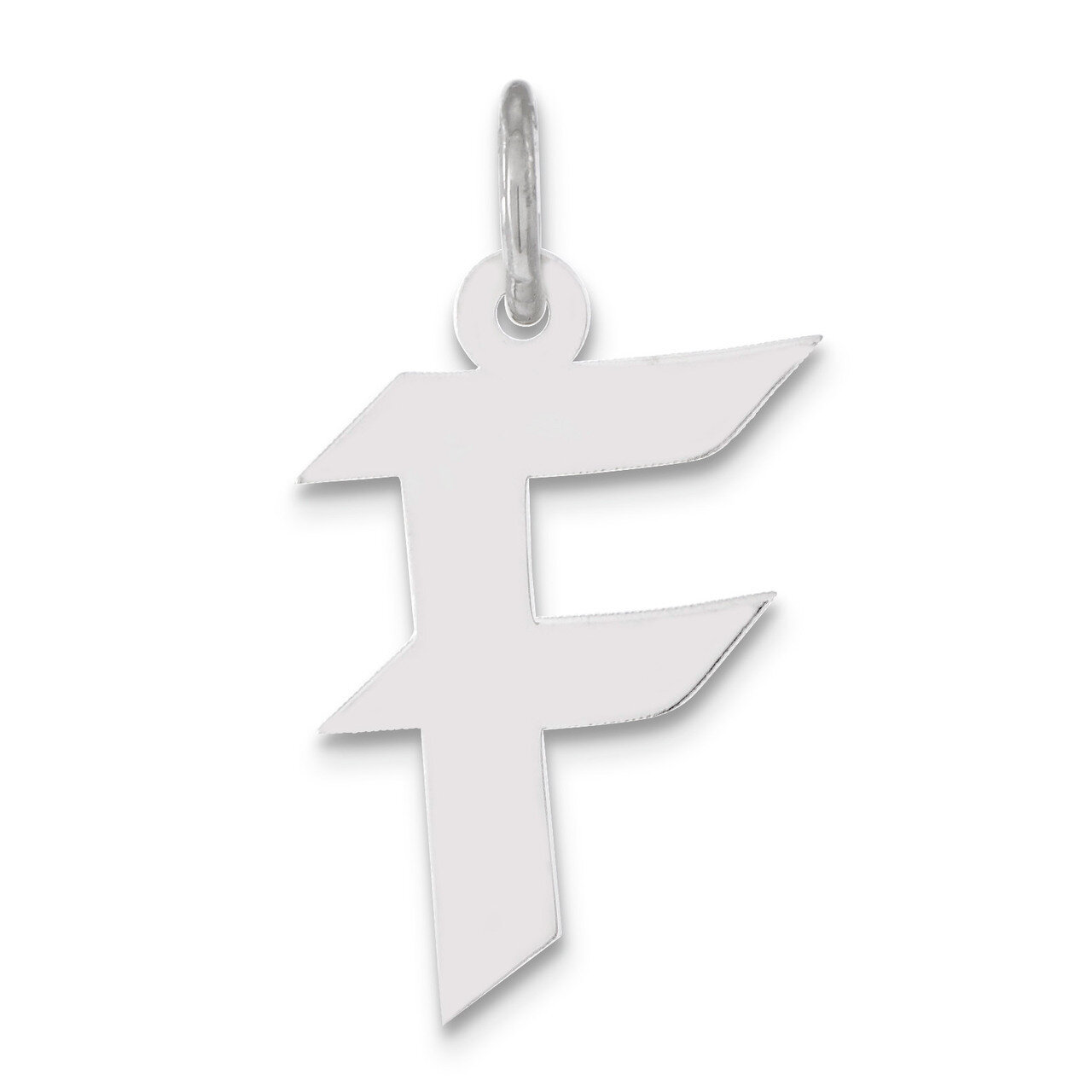 Artisan Block Initial F Charm Sterling Silver QC5089F, MPN: QC5089F, 886774962009