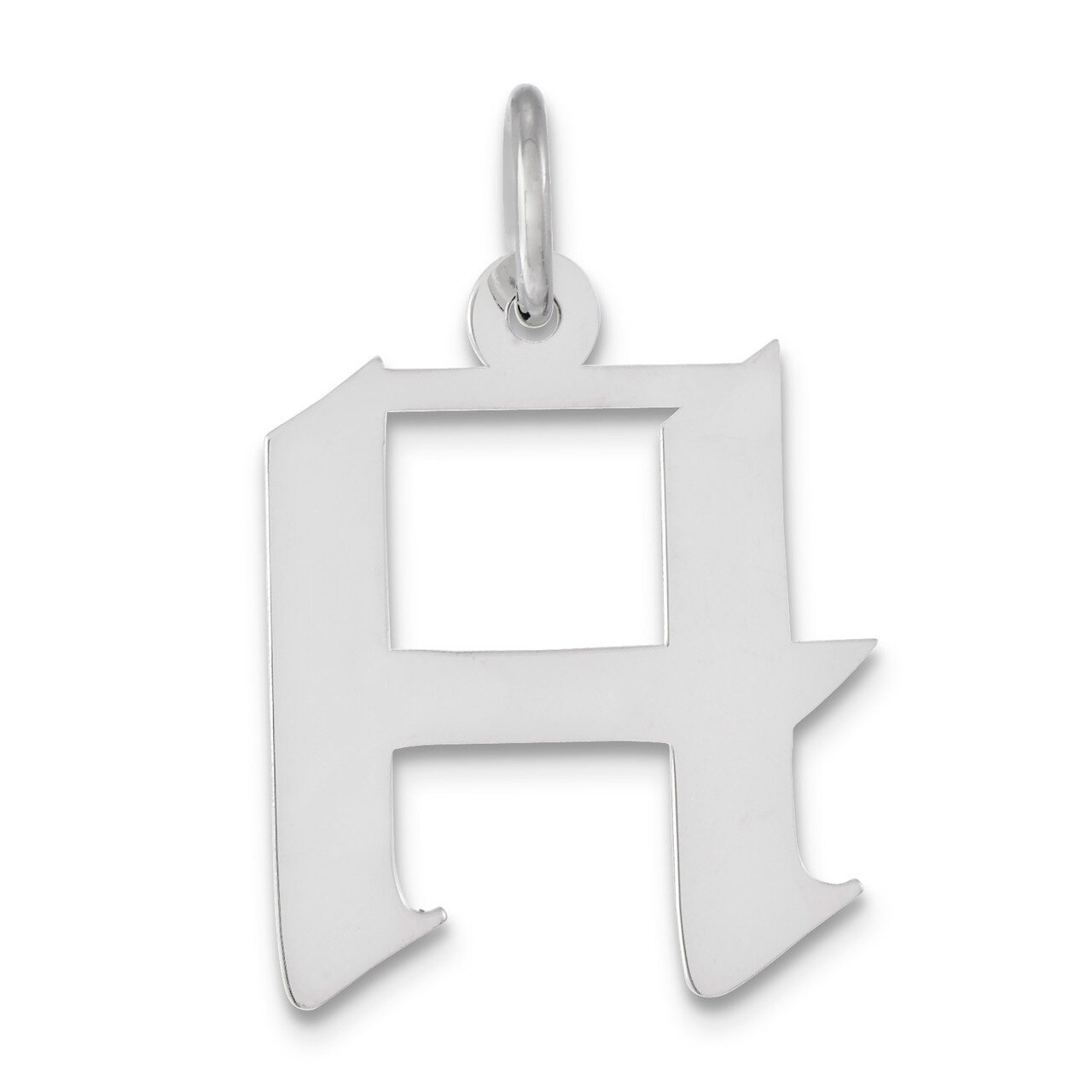 Artisan Block Initial H Charm Sterling Silver QC5089H, MPN: QC5089H, 886774962023