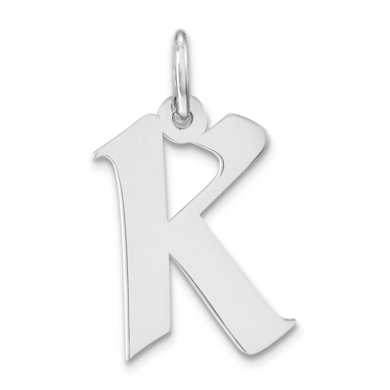 Artisan Block Initial K Charm Sterling Silver QC5089K, MPN: QC5089K, 886774962054
