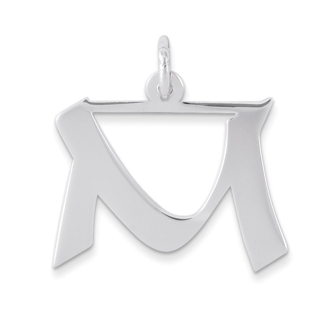 Artisan Block Initial M Charm Sterling Silver QC5089M, MPN: QC5089M, 886774962078