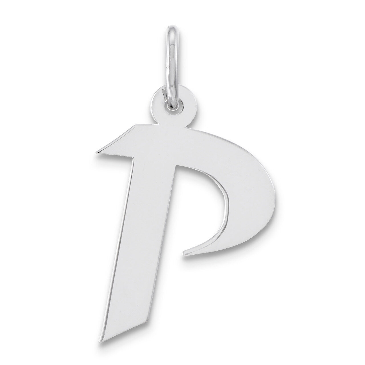 Artisan Block Initial P Charm Sterling Silver QC5089P, MPN: QC5089P, 886774962108