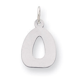 Bubble Block Initial O Charm Sterling Silver QC5091O, MPN: QC5091O, 886774976815