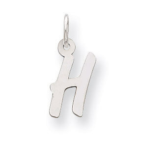 Initial H Charm Sterling Silver QC5092H, MPN: QC5092H, 883957529226