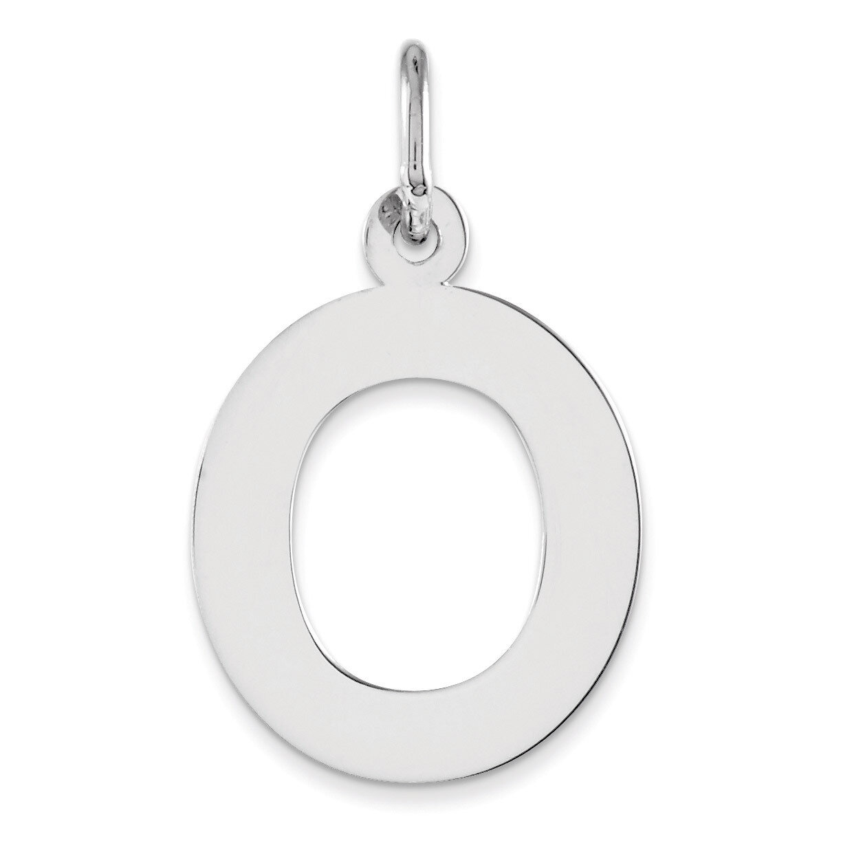 Block Initial O Charm Sterling Silver QC5095O, MPN: QC5095O, 191101182495