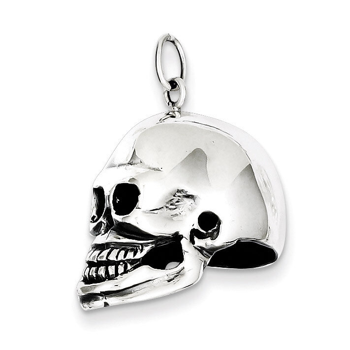 Skull Pendant Sterling Silver QC5163