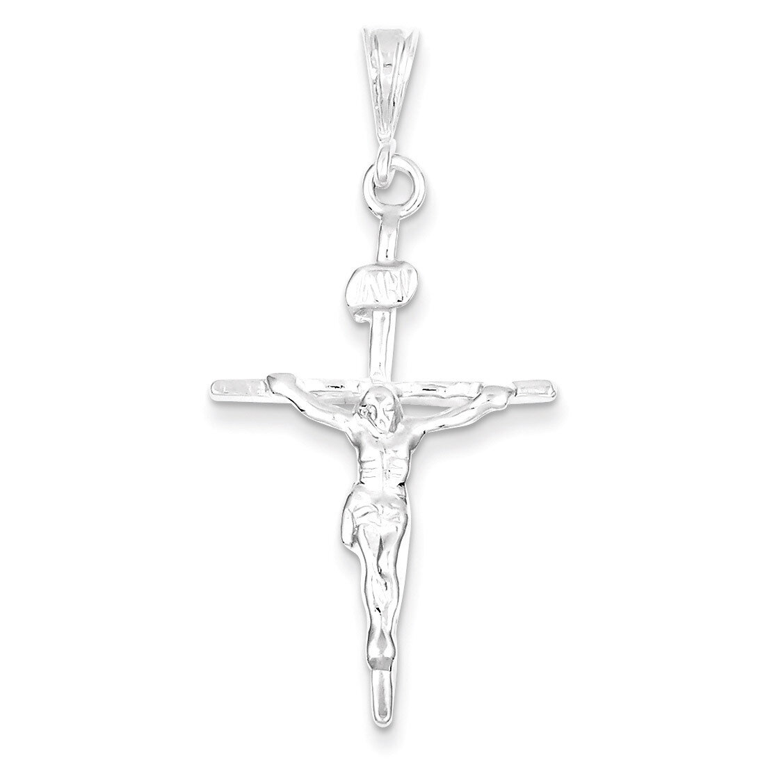 INRI Crucifix Pendant Sterling Silver QC524, MPN: QC524, 883957281568