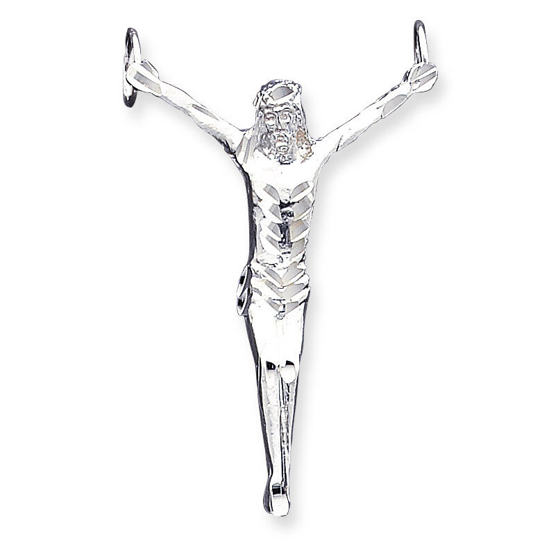 Corpus (Crucified Christ) Pendant Sterling Silver QC527