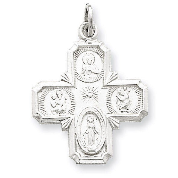 4-way Medal Sterling Silver QC5804
