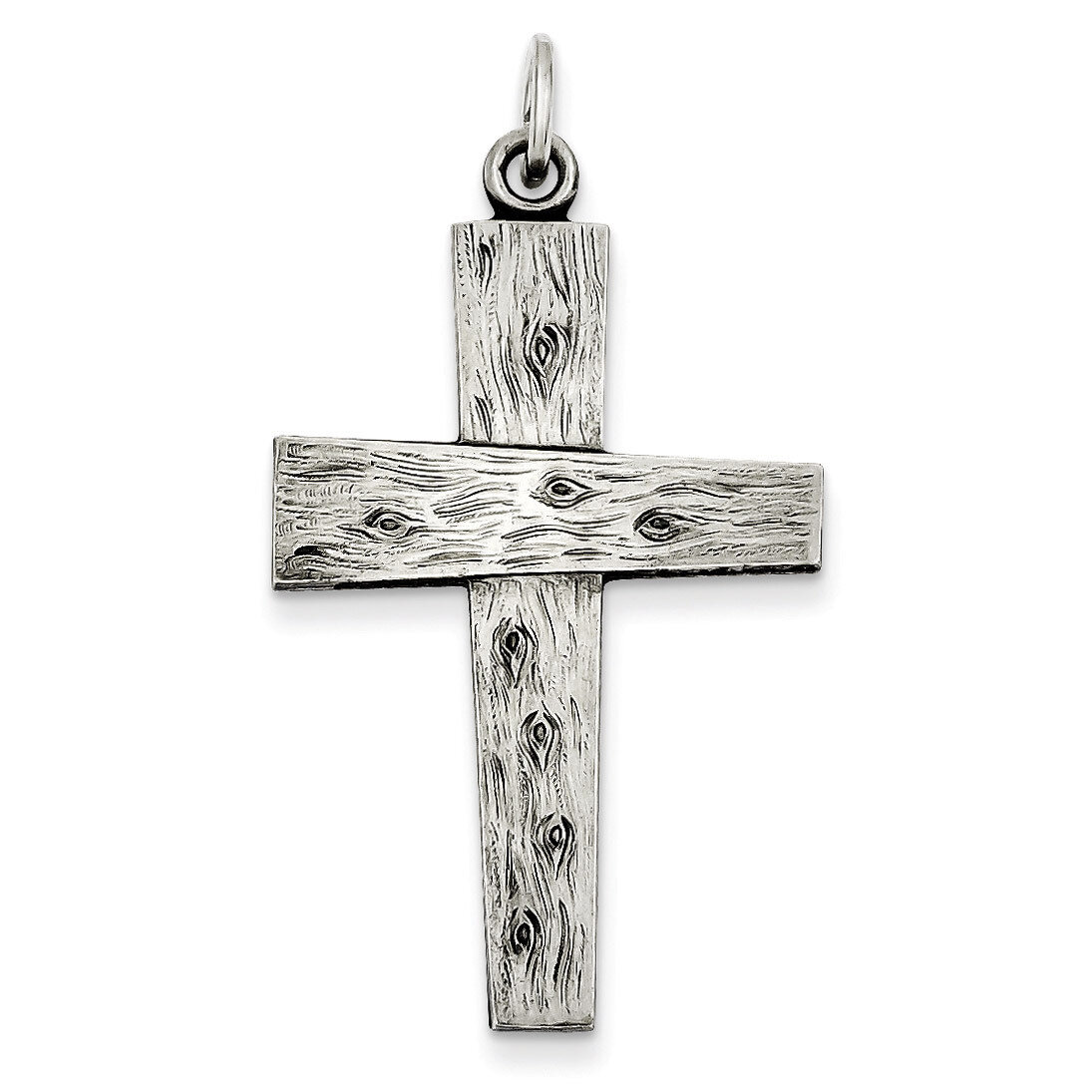 Cross Pendant Antiqued Sterling Silver QC5852, MPN: QC5852, 191101184338